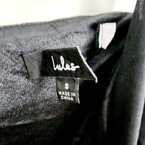 Lulus Romantically Speaking Black Cowl Neck Lace-Up Maxi Dress - Picture 9 of 11